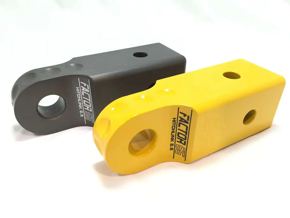 Hitchlink 2.5 Reciever Shackle Mount 2.5 Inch Receivers Anodized Gray Factor 55 1