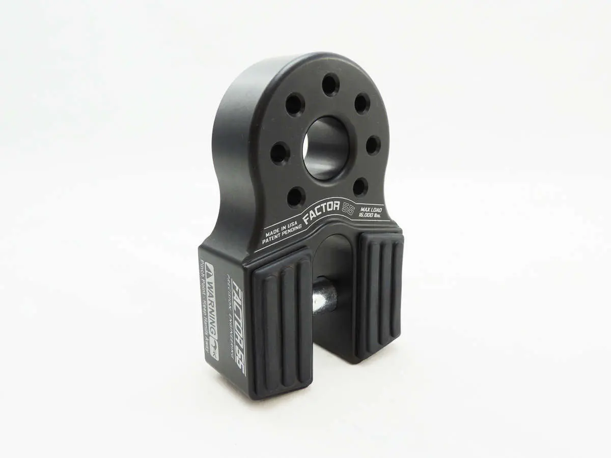 Flatlink Winch Shackle Mount Assembly Black Factor 55 1