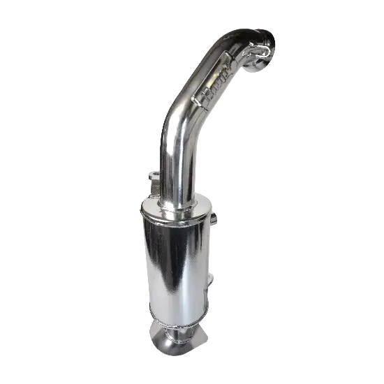 '17-22 E-Tec 850 Powder Lite Muffler - Ceramic 1