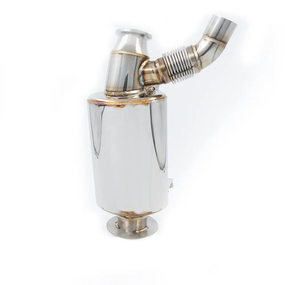 Polaris Patriot Boost Stainless Steel Muffler // 02-332-Ss 1