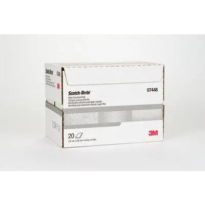 3M 07448 Ultra Fine Hand Pad,  6"X9" Scuff Pad 1
