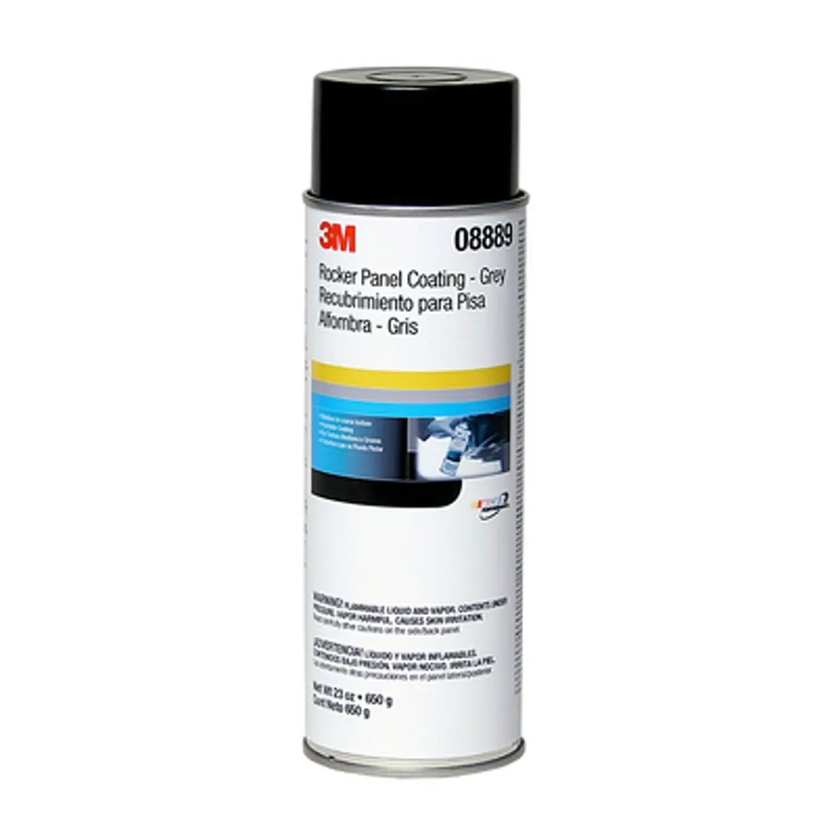 3M 08889 Rocker Panel Coating, 23 Ounce, Gray 1