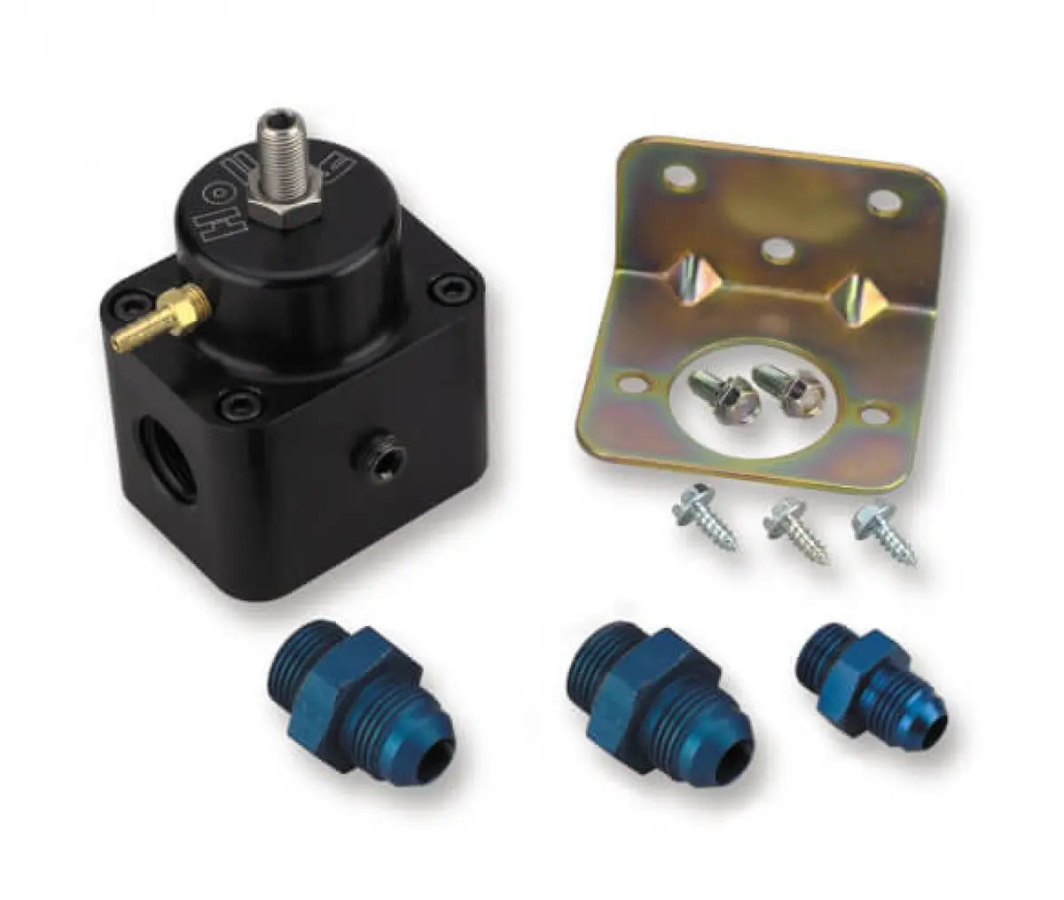 Holley Boost Compensating Universal Efi Fuel Pressure Regulator 1