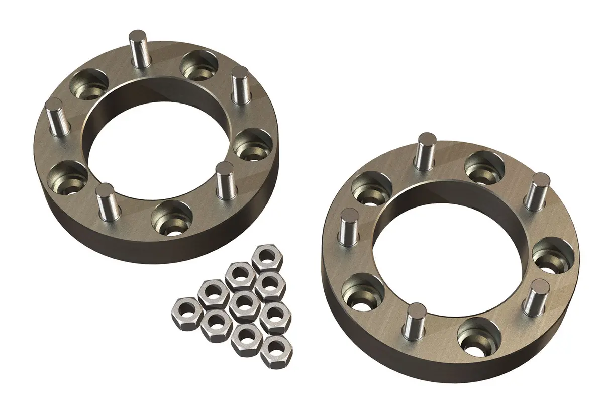 Jeep Tj 1.25 Inch Wheel Offset Adapter Kit 5X4.5 Inch To 5X4.5 Inch Pair 97-06 Wrangler Tj 1