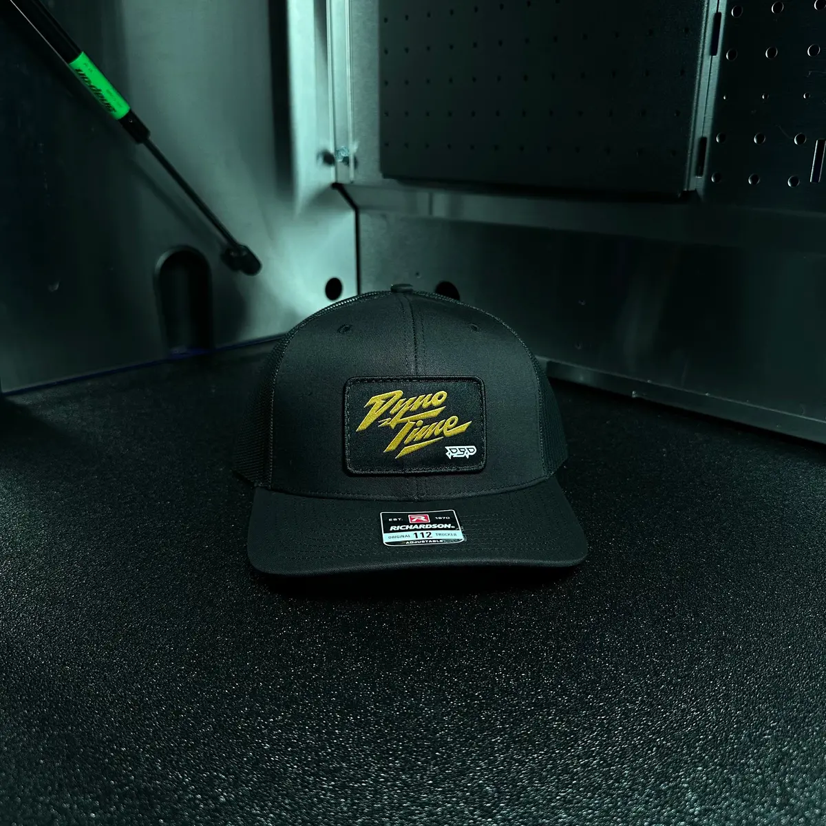Dyno Time Patch 112 Trucker Hat – Black 1