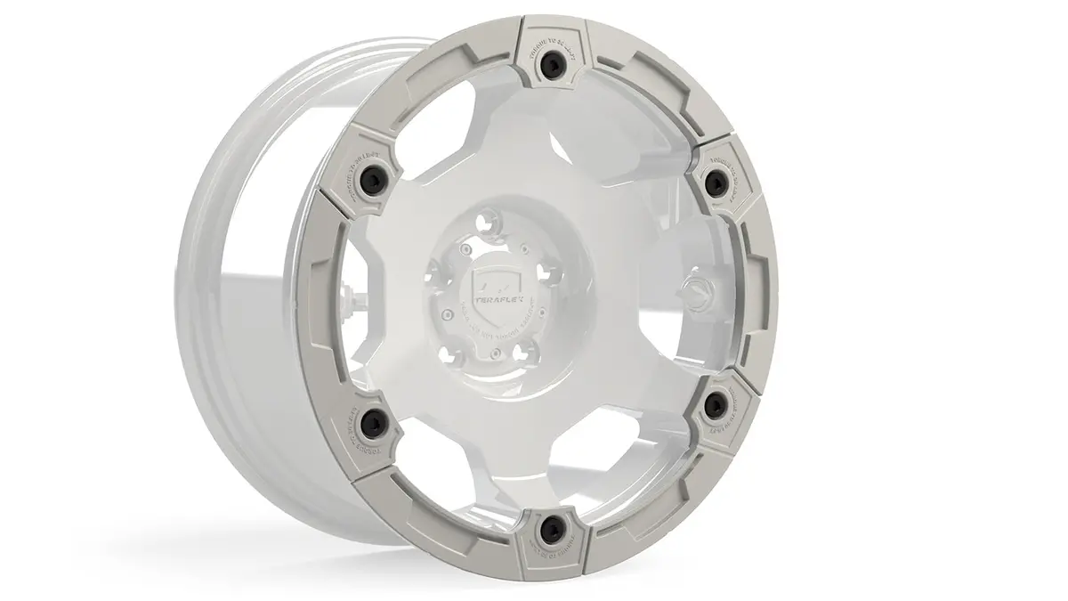 Nomad Split Rash Ring Kit W/ Hardware White 1