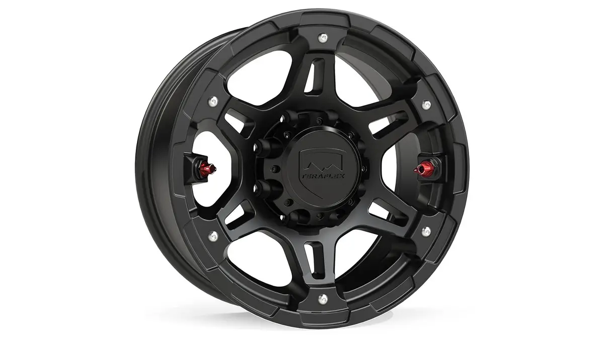 Nomad Split Spoke Off-Road Wheel 8X6.5 Inch -12Mm - Metallic Black 1