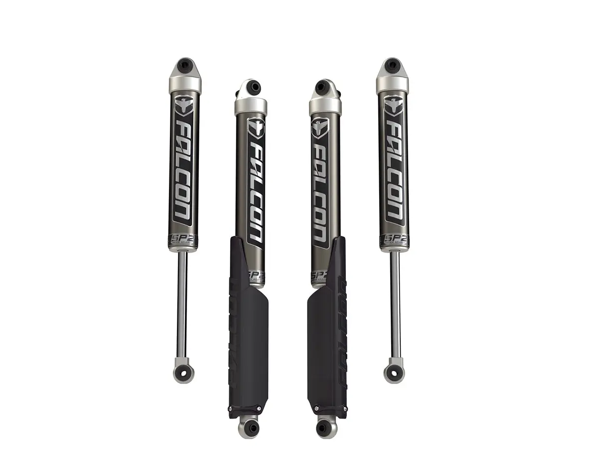 Jeep Jl Monotube Shocks Falcon Sp2 2.1 2-3.5 Inch Lift All 4 For 10-Pres Wrangler Jl 4 Door 1