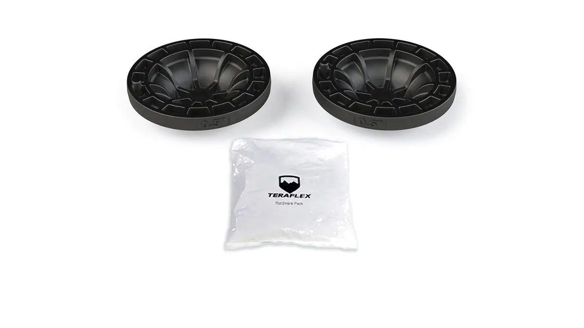 Jeep Jl/Jlu 0.5 Inch Rear Spacer Load Level Kit 18-Pres Wrangler Jl/Jlu 1