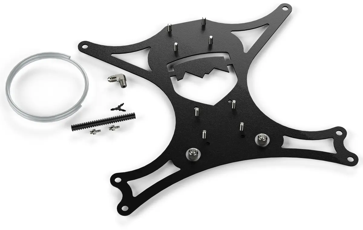 Jeep Jku 4 Door Arb Air Compressor Under Seat Mount Kit 07-18 Wrangler Jku 1