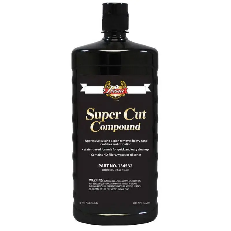 Presta 134532 Super Cut Compound, 32 Oz Bottle, Off-White 1