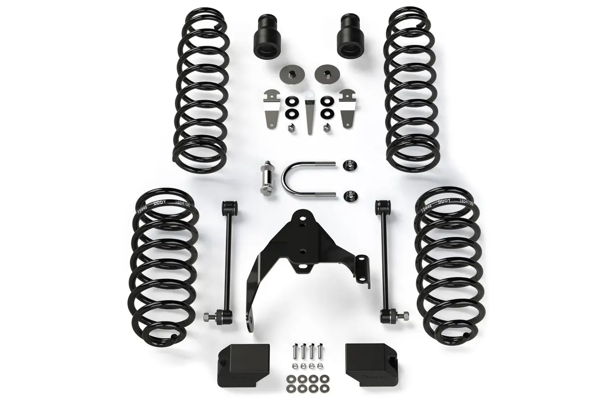 Jeep Jku 4 Door 2.5 Inch Lift Kit No Shocks Or Shock Extensions 07-18 Wrangler Jku 1