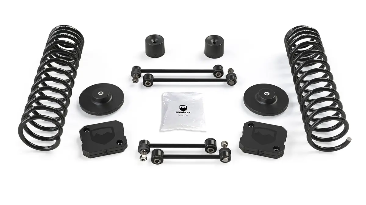 Jeep Gladiator Coil Spring And Spacer Base 2.5 Inch Lift Kit No Shock Absorbers For 20-Pres Gladiator 1