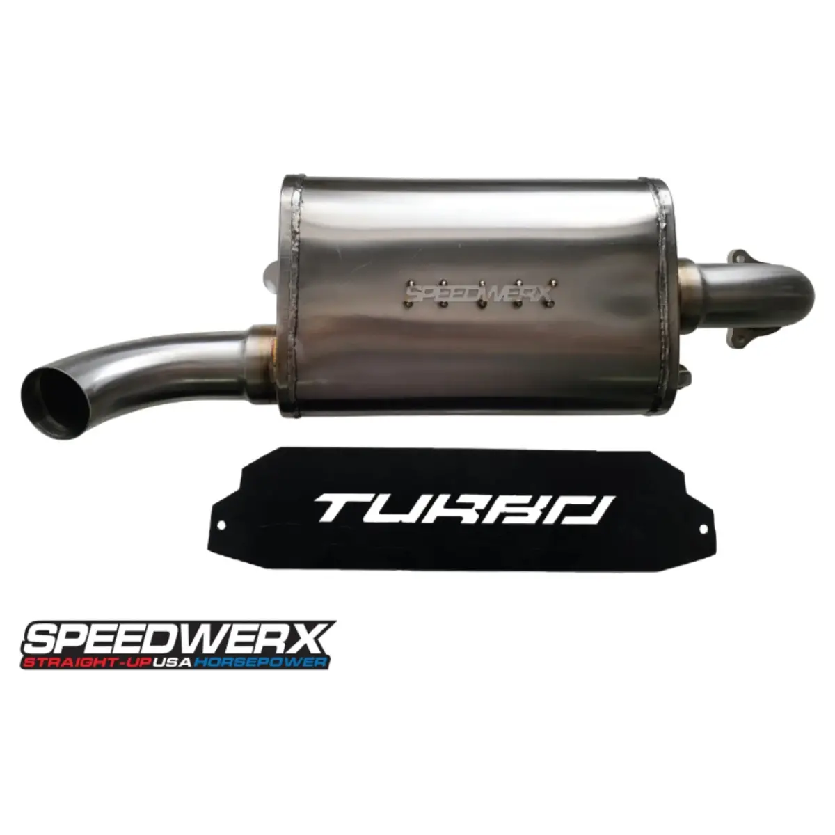 Speedworks Q6 Series Stainless Steel Bolt-On Exhaust // 2020-2023 Polaris Rzr Pro Xp / Pro Xp 4 1