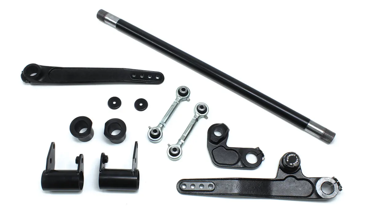 Jeep Jk/Jku 0-3 Inch Lift Forged Single-Rate S/T Front Sway Bar System 07-18 Wrangler Jk/Jku 1