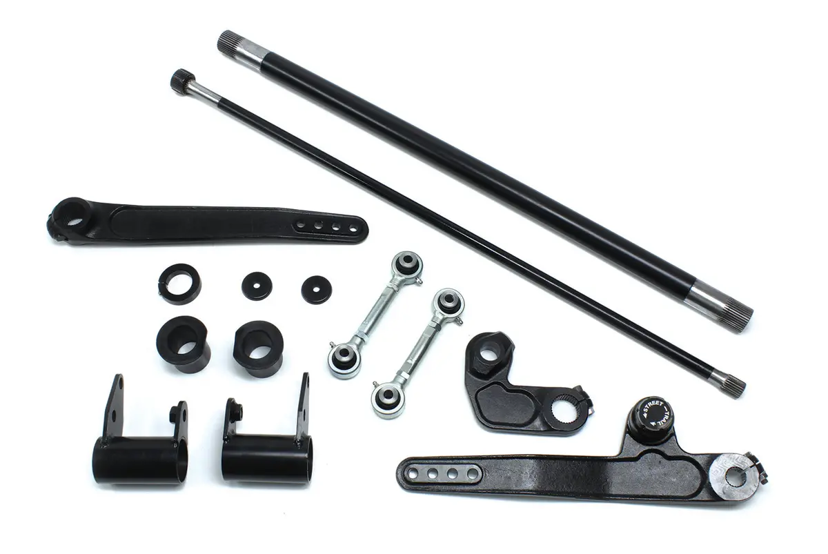 Jeep Jk/Jku 0-3 Inch Lift Forged Dual-Rate S/T Front Sway Bar System 07-18 Wrangler Jk/Jku 1