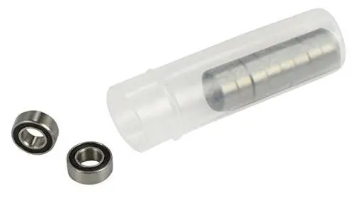 Apex Rc Products 4X8x3mm Rubber Shielded Ball Bearing - 10 Pack #1910R 1