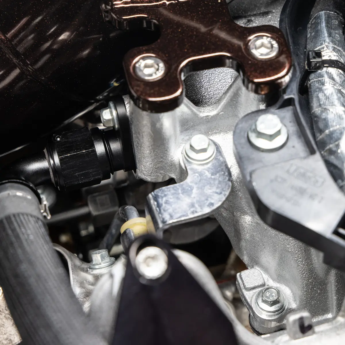 Ford 6.7L Billet Coolant Riser Fitting 1