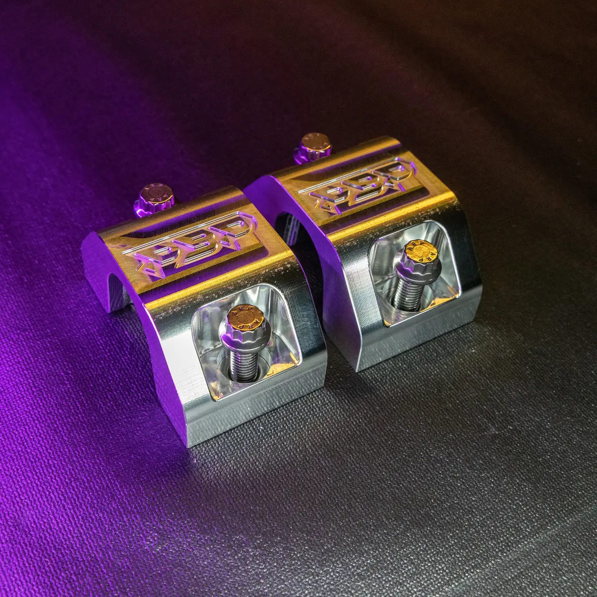 Cummins Billet Rear Sway Bar Clamps 1