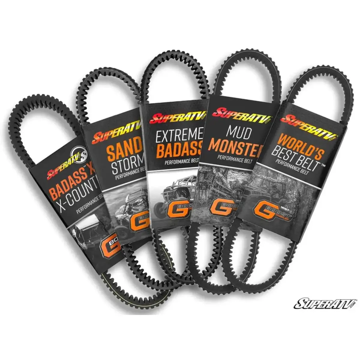 Superatv Can-Am Maverick X3 Heavy-Duty Cvt Drive Belt 1
