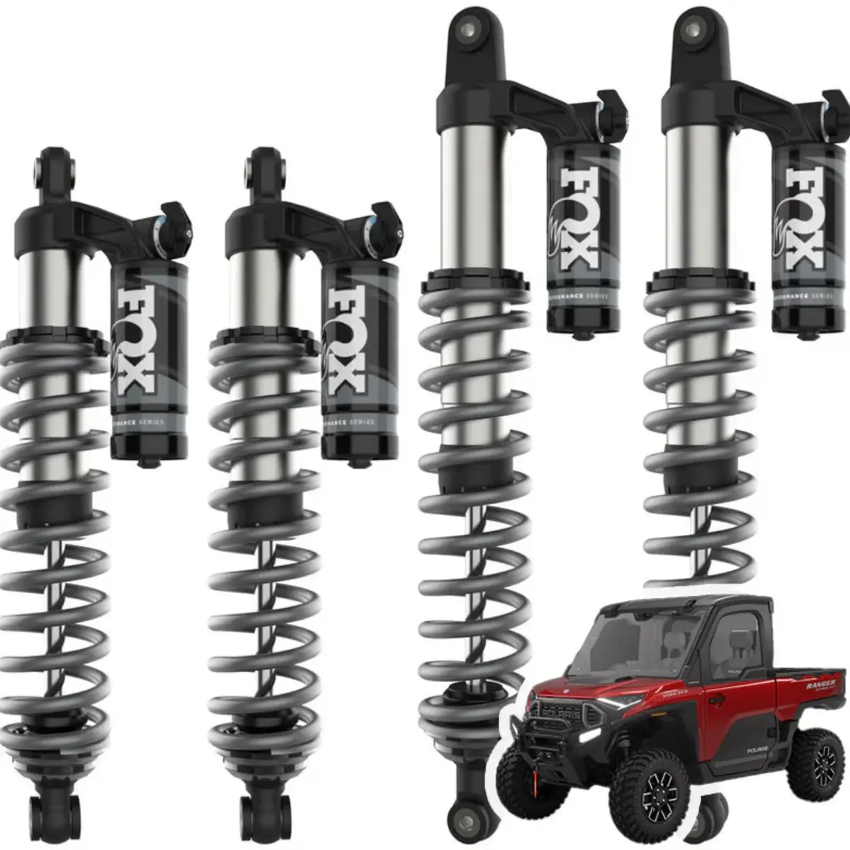 Thumper Fab Ranger 1500 Xd Fox Shock Set - Oem Upgrade 1