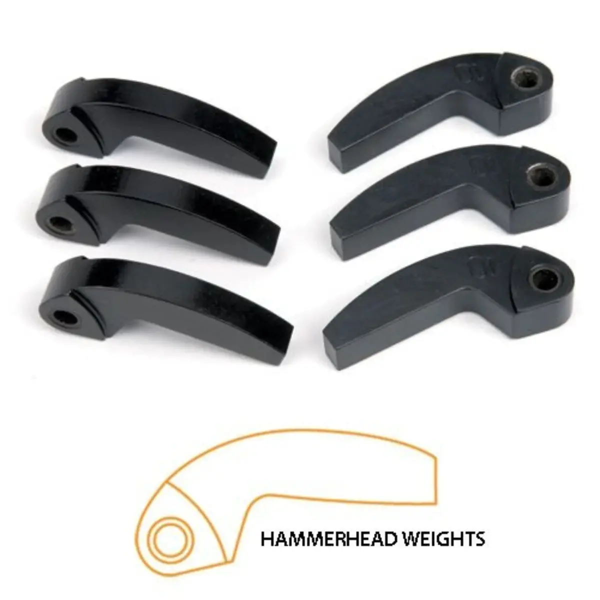 Speedwerx Hypershift Hammerhead Machined Weights // Set Of 3 1