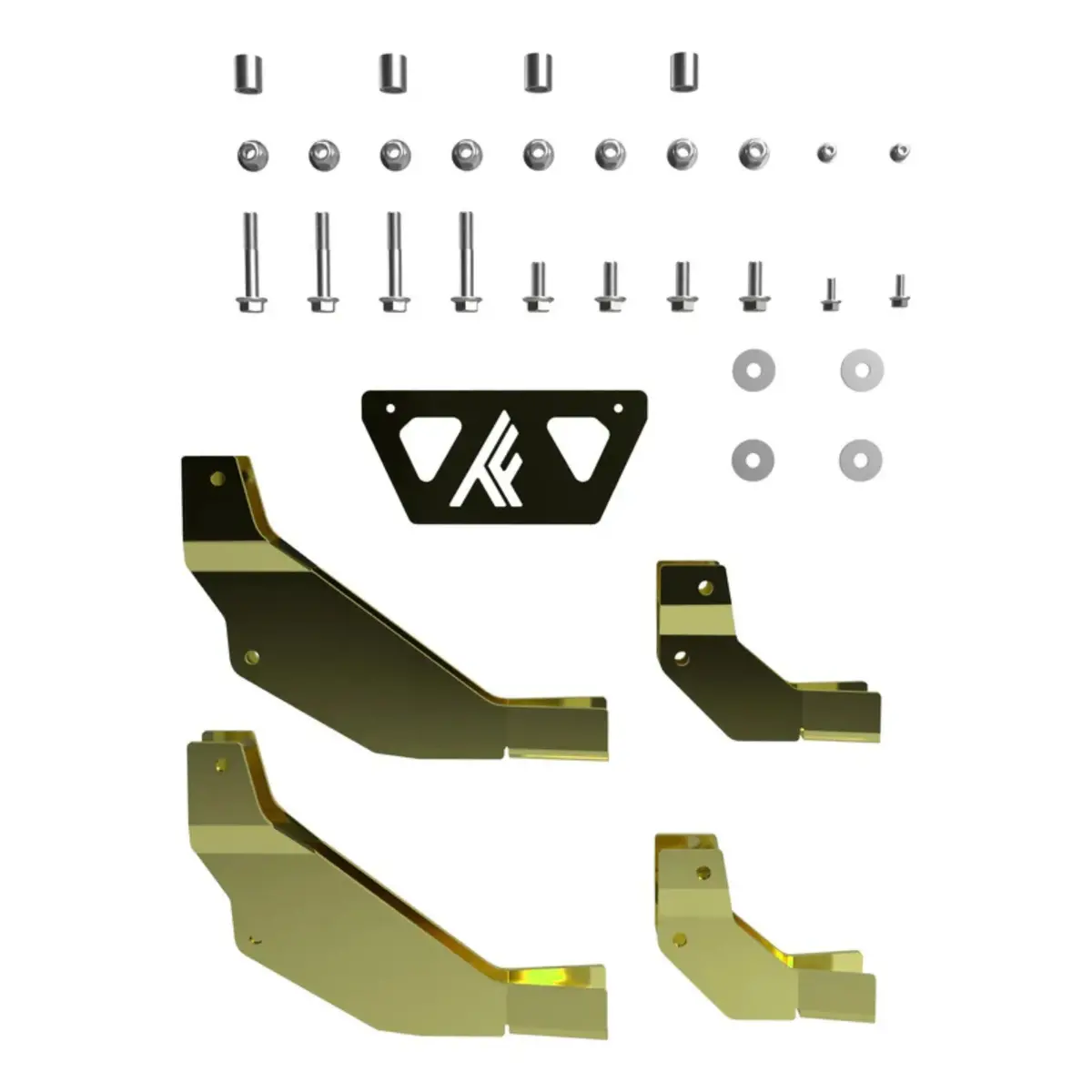 Thumper Fab Defender 3" Bracket Lift Kit (Cab 65" Models) 1