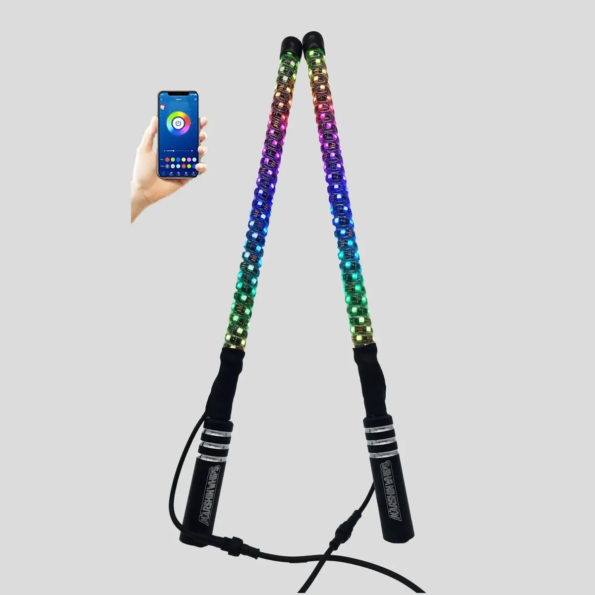 Marshin Whips Multi-Color Whips (Set) 1