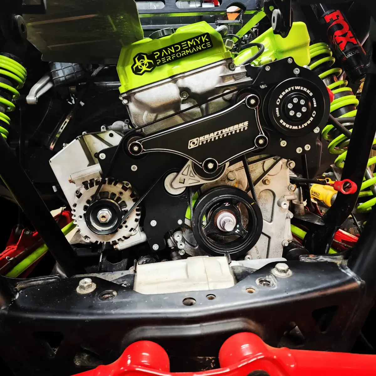 Kraftwerks Base Supercharger Kit For Rzr Pro R 1