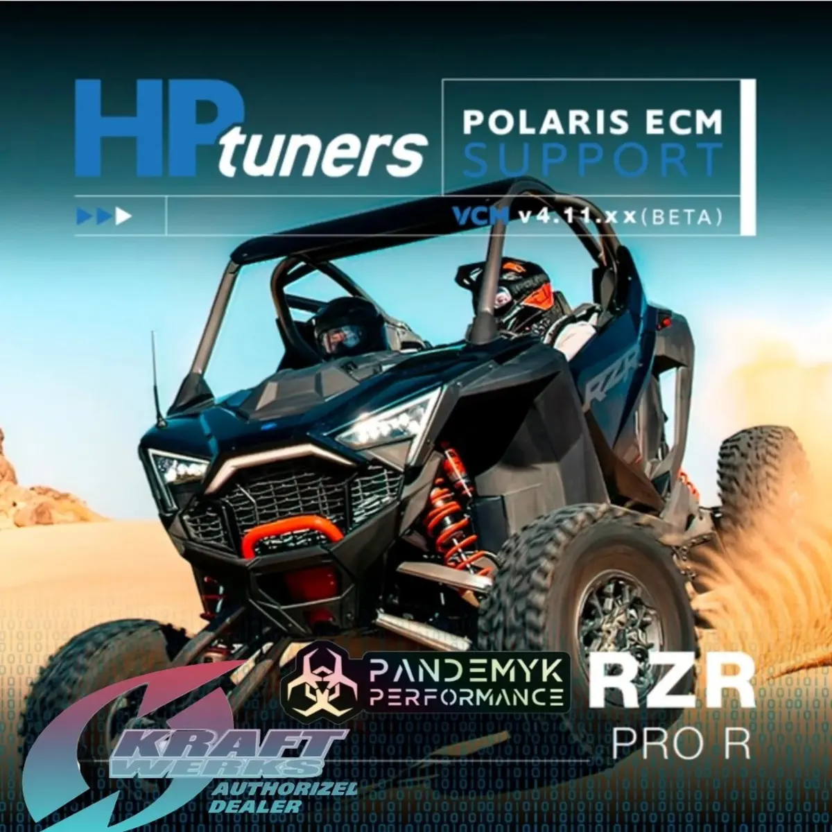 2022+ Rzr Pro R Pandemyk Base Kraftwerks Supercharger Tune! 1