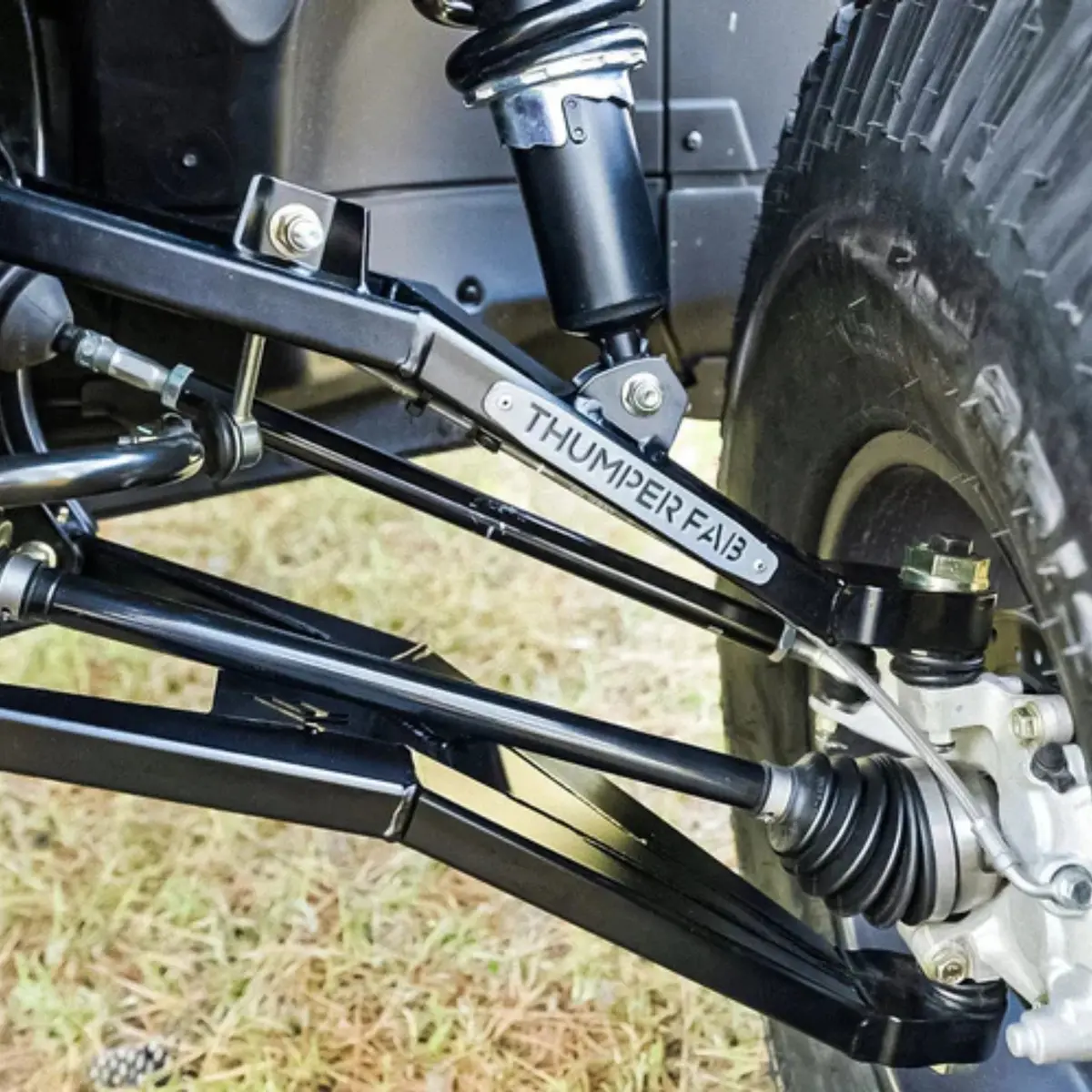 Thumper Fab Defender Forward Control Arms (Cab / X Mr / 65" Models) (Pre-Installed) 1