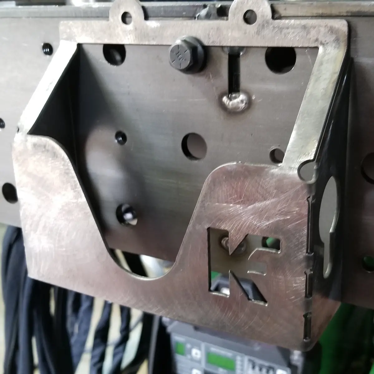 Cnc Plasma Cut Angle Grinder Rack 1