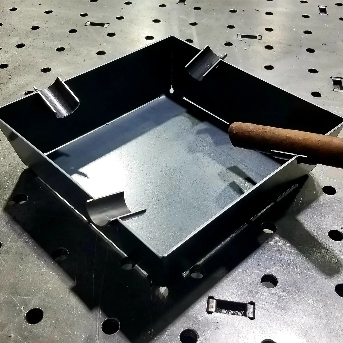 Cnc Plasma Cut Metal Cigar Ashtray 1