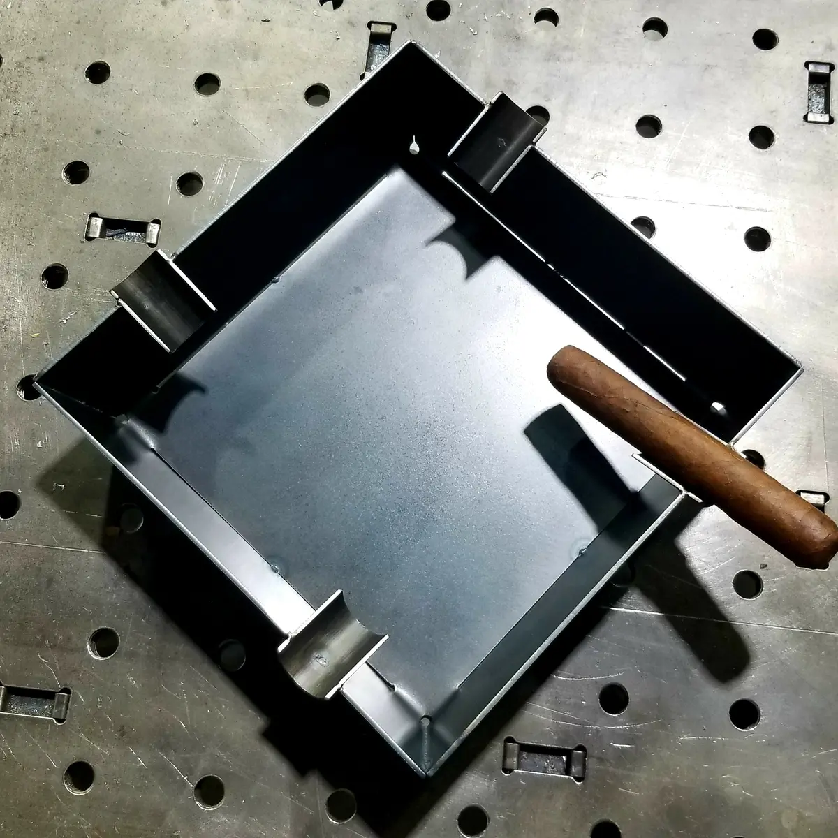Cnc Plasma Cut Metal Cigar Ashtray 2