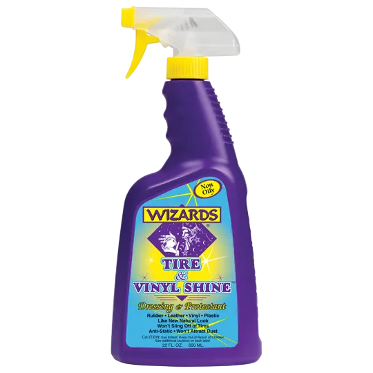 Wizards 11055 Tire & Vinyl Shine Dressing And Protectant - 22 Oz 1