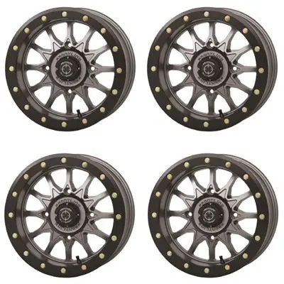 Frontline 223 Beadlock Wheels - Gun Metal 1
