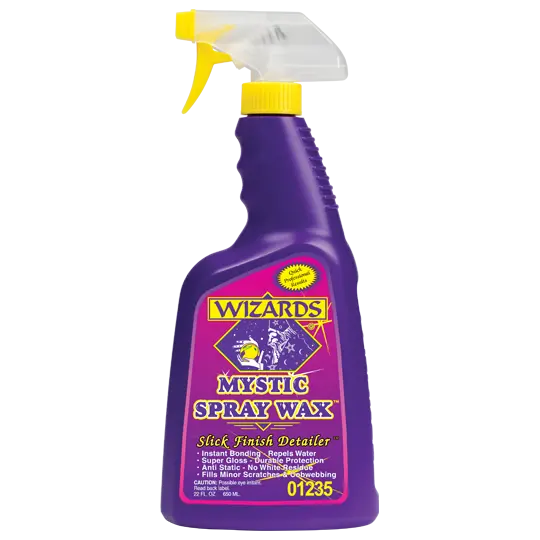 Wizards 01235 Mystic Spray Wax Slick Finish Detailer - 22 Oz 1