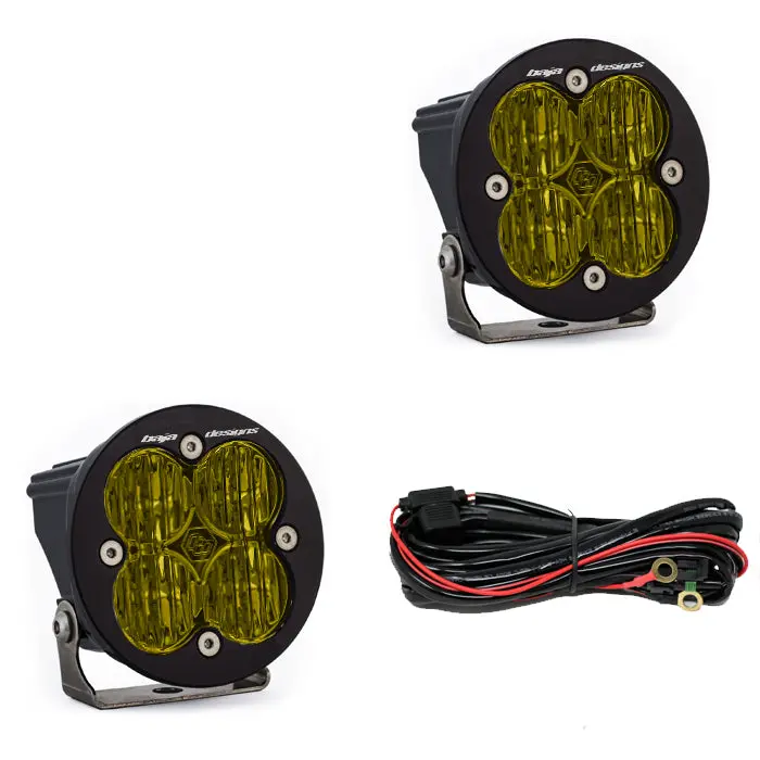 Squadron-R Sae Pair Led Wide Cornering Amber Baja Designs 1