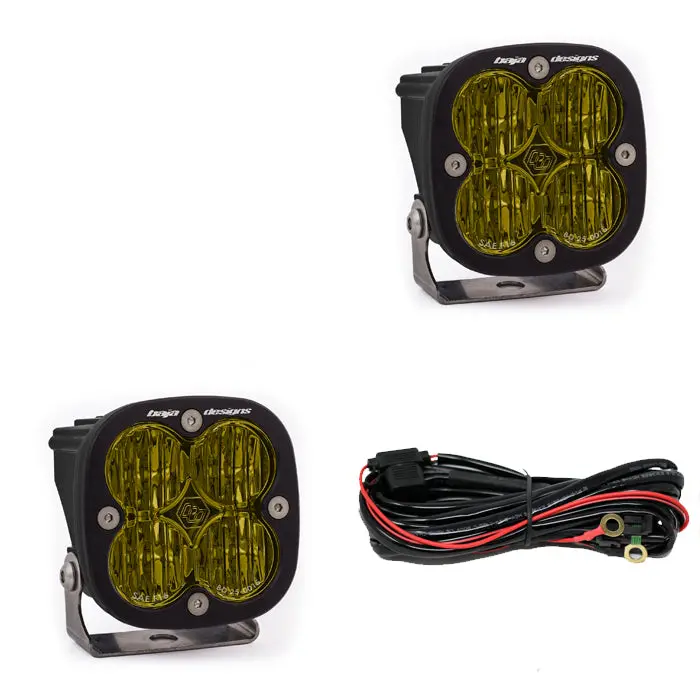 Squadron Sae Fog Lights Pair Led Wide Cornering Amber Baja Designs 1