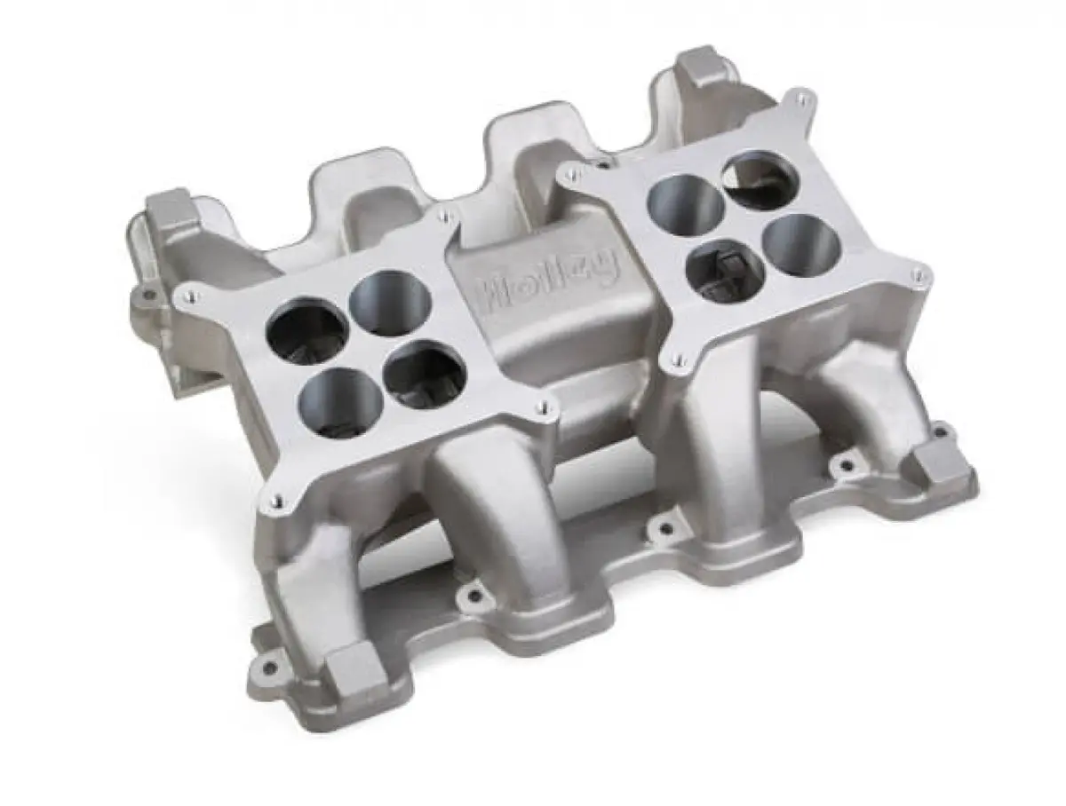 Holley Ls Carbureted Manifold - 2X4 Dual Plane Gm Ls1/Ls2/Ls6 1
