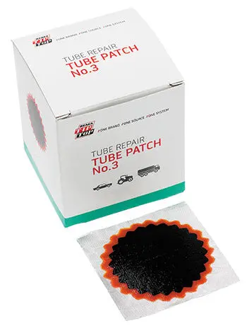 Rema Tip Top 3 Round Red Edge Tube Patch  2" - Box Of 30 1