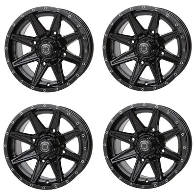 Frontline 308 Wheels - Gloss Black 1