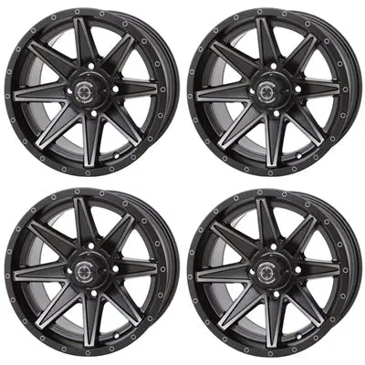 Frontline 308 Wheels - Matte Black 1