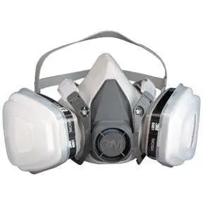 3M 07193 Dual Cartridge Respirator Assembly , Organic Vapor/P95, Large 1