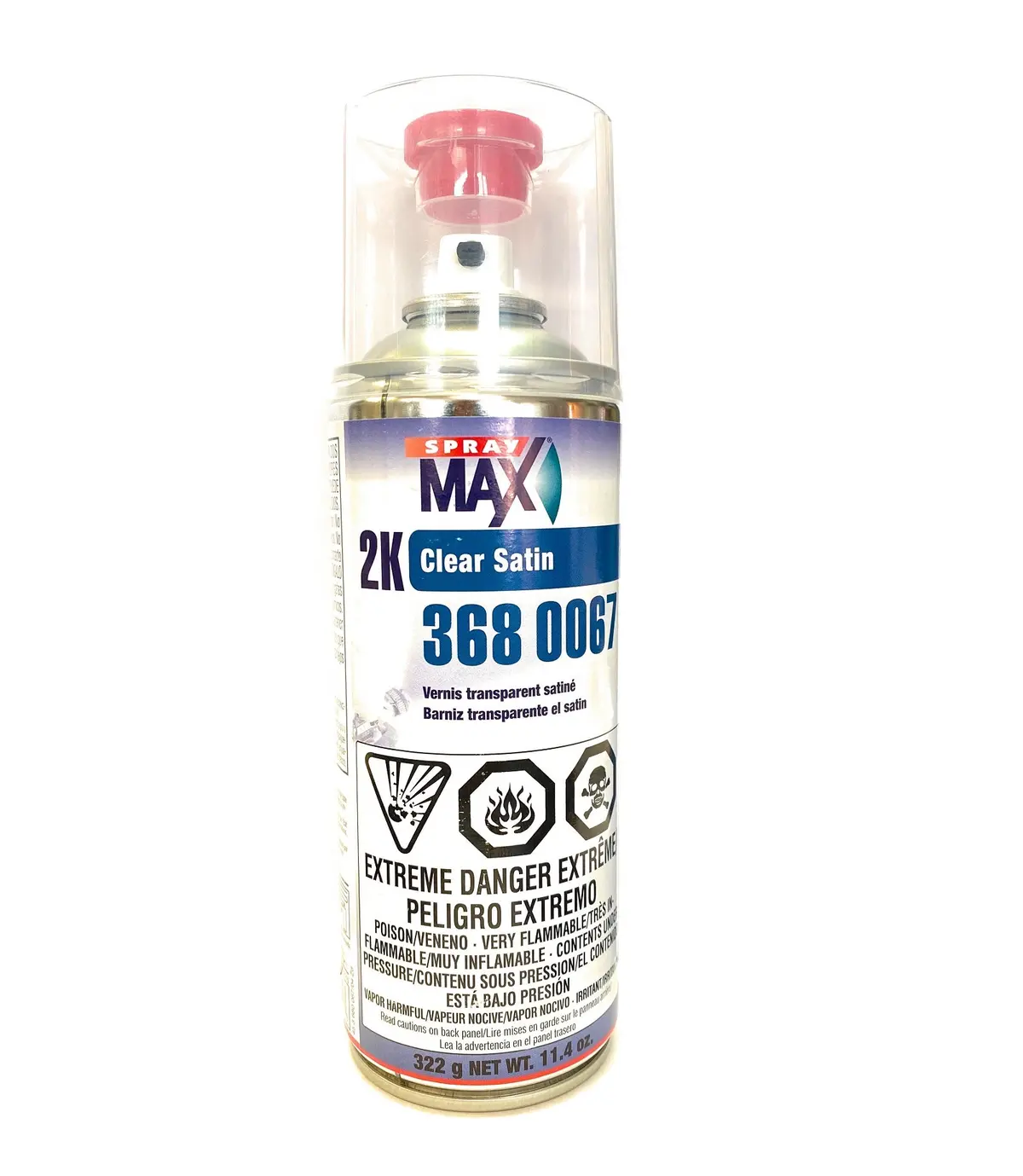 Spraymax 2K Semi-Matte Clearcoat, 3680067 1