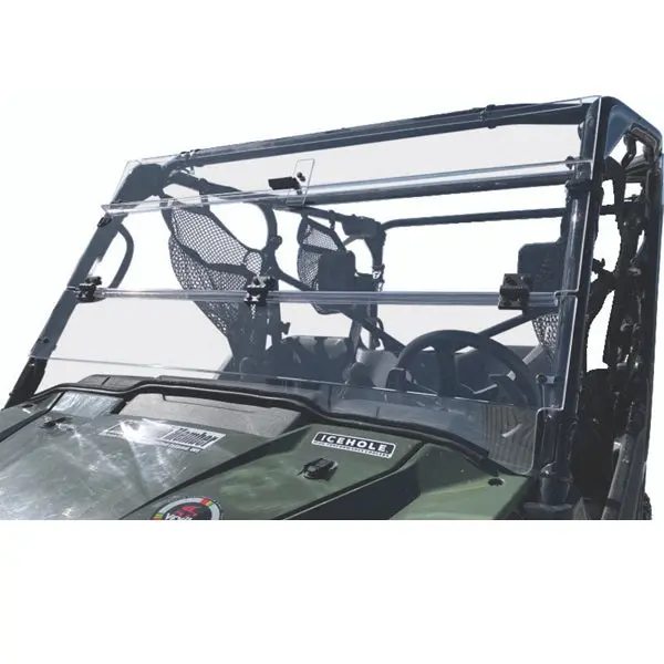 Quadboss Windbreak Honda Pioneer 1000 Folding Windshield 1
