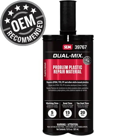 Sem-39767 Dual-Mix Problem Plastic Repair Material 1