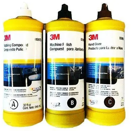3M Compound And Polish Kit 5973 5996 5990 1