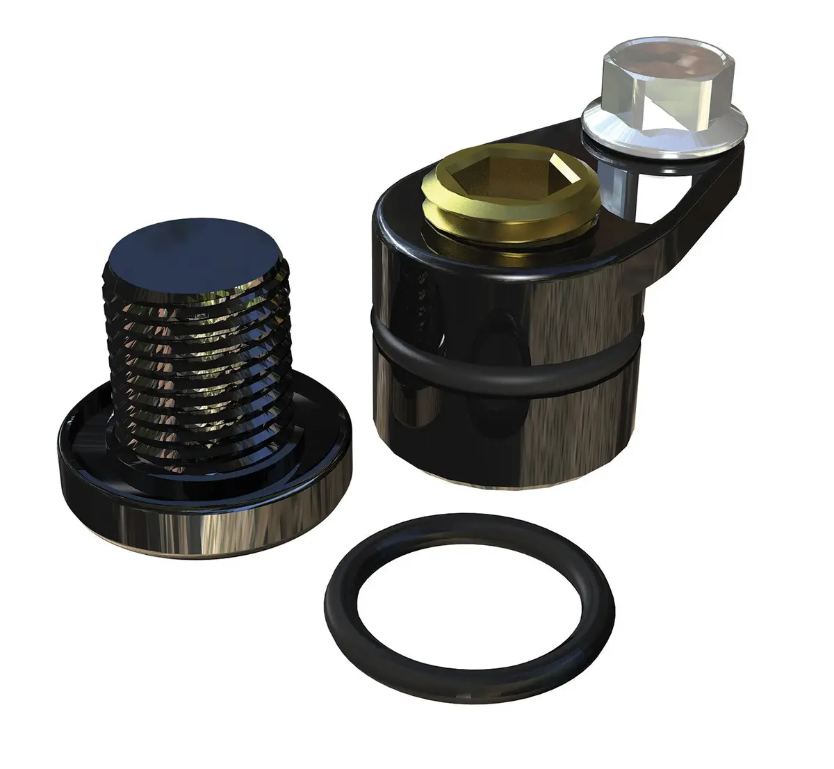 Jeep Jk Tera44 R44 / Rubicon Locker Sensor Plug And Air Line Plug Kit 07-18 Wrangler Jk 1