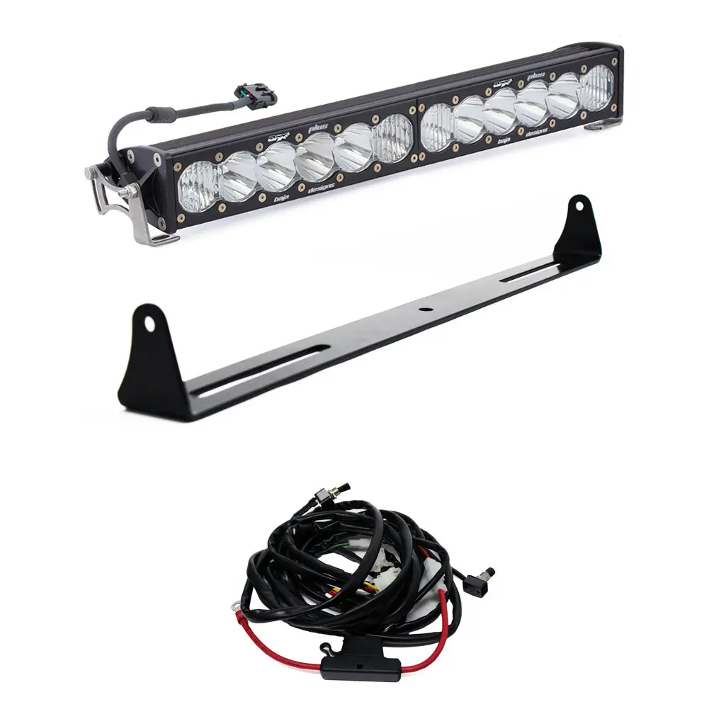 07-13 Silverado 20 Inch Bumper Mount Kit 20 Inch Onx6+ Baja Designs 1